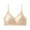 Beige-womens bras, variant on Women's Underwear Seamless Lifting Bra Full Coverage Breathable Bralettes Comfy Everyday Bras