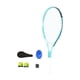 thumbnail image 2 of Juego de raqueta de tenis Equipo de entrenamiento de tenis Regalo sin deslizamiento con un kit de práctica de bolas de para estadio jardín de Azul, 2 of 8