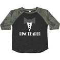 thumbnail image 3 of Inktastic Ring Bearer Mock Tux Tuxedo Boys Toddler T-Shirt, 3 of 5