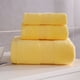 thumbnail image 4 of Juego de toallas de baño de algodón de 6 piezas | 2 toallas de baño, 2 toallas de mano, 2 paños suaves y absorbentes., 4 of 5