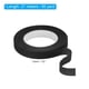 thumbnail image 2 of Uxcell 3Pcs Cinta Floral 1/2" x 30 Yard Cinta Adhesiva para Envolver Flores Negra, 2 of 5