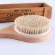 thumbnail image 4 of 2 cepillos de baño de cerdas de cerdo gigantes con mango de madera de mango largo, cepillo de baño seco para lavado corporal, cepillo de baño trasero, 4 of 5