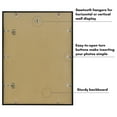 thumbnail image 3 of Americanflat 20x26 Picture Frame with Polished Plexiglass Streamline Collection Thin Border Wall - Black, 3 of 8