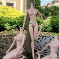 thumbnail image 4 of Cuerpo de Busto Mediano BJD Muñeca Femenina Perfecl 1/6 Piel Blanca, 4 of 8