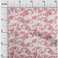 thumbnail image 2 of oneOone Cotton Cambric Light Pink Fabric Asian Paisley Quilting Supplies Print Sewing Fabric By The Yard 42 Inch Wide, 2 of 4