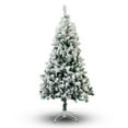 Perfect Holiday 7ft Snow Flocked Christmas Tree