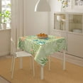 thumbnail image 3 of Watercolor Flowers Tablecloths Square Waterproof 55x55 inch,William Morris Vintage Floral Plant Print Kitchen Living Room Dining Room Decorative Tablecloth, 3 of 6