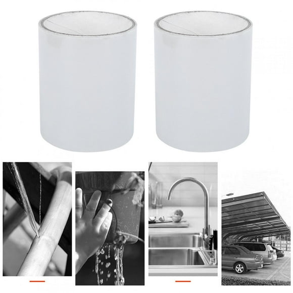 Strong Adhesive Tape,2Pcs White Strong Adhesion Adhesion Tape Sealing Tape Top Tier Quality