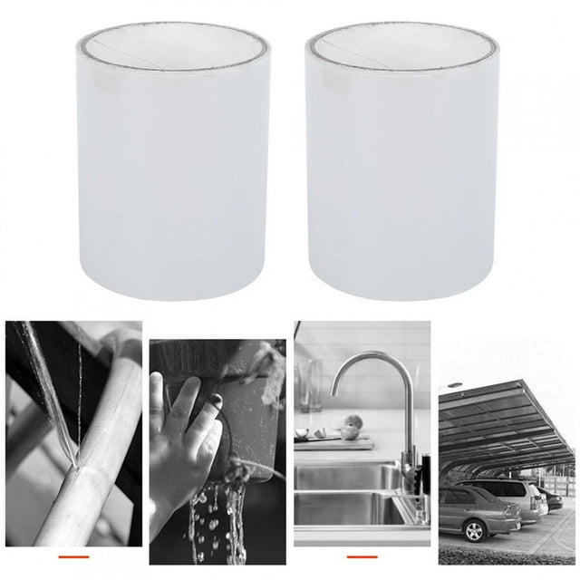 Ruban d'Étanchéité, Ruban Étanche, 2 Pcs Résistance à la Corrosion en PVC pour Tuyaux d'Eau