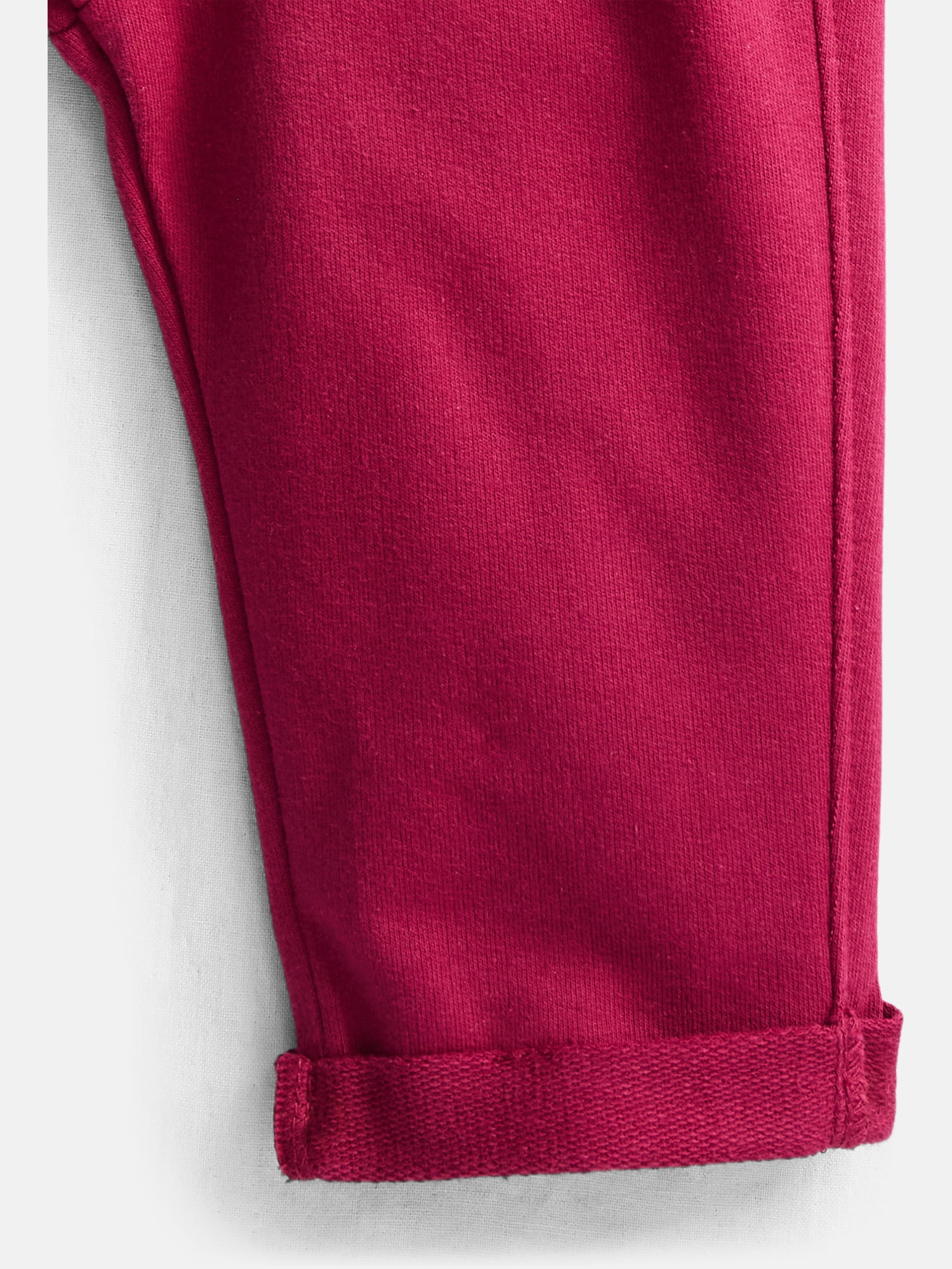 Wonder Nation Baby Girls French Terry Joggers, Sizes 0-24 Months
