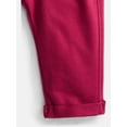 thumbnail image 3 of Wonder Nation Baby Girls French Terry Joggers, Sizes 0-24 Months, 3 of 3