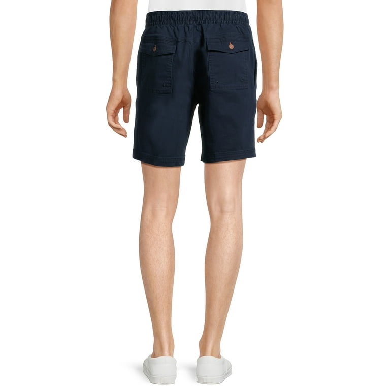 Mens drawstring shorts twill best sale