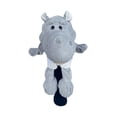 thumbnail image 4 of Funda de animales para cabeza de Golf, cubierta de felpa de madera para cabeza de Golf, suministros novedosos, protección de manga para entrenamiento hipopótamo gris, 4 of 8