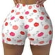 thumbnail image 2 of Fotbe Red Lips 1 Shorts Sin Costuras – Shorts Deportivos de Cintura Alta para Mujer, Elásticos para Gimnasio, Yoga, Running o Ciclismo-Medium, 2 of 8