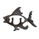 thumbnail image 2 of Ganchos para colgar en la pared de pescado, ganchos decorativos coleccionables de Metal para llaves, toallas, decoración del hogar para regalo de cump, 2 of 8