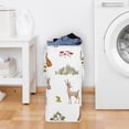 thumbnail image 3 of Sweet Jojo Designs Watercolor Woodland Forest Animals Boy, Girl, Unisex/Gender Neutral Foldable Laundry Hamper with Handles, 3 of 6