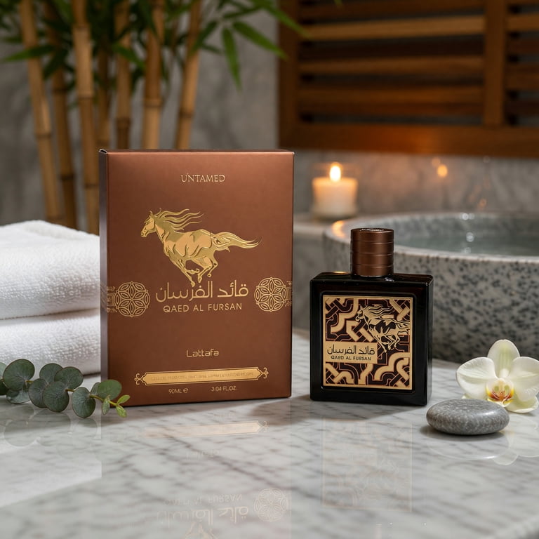 Qaed Al Fursan Untamed by Lattafa, 3 oz EDP Spray for Unisex