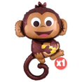 thumbnail image 5 of 17pc Jungle Theme Welcome Baby Balloons with Monkey Balloon Bouquet Kit - Safari Baby Shower Party Decor Decoration Supplies, 5 of 9