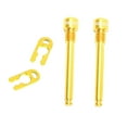 thumbnail image 1 of 2x Hydraulic Disc Exhaust Clip Screw Hydraulic Disk Caliper - Gold, x30mm, 1 of 8