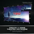 thumbnail image 2 of Monster Vision Wireless 1080p FHD TFT LCD Image Stream Projector with 120 inch Screen 30000 H, 2 of 5