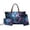 Blue and Pink - Skull Rose, variant on DISNIMO Cow Skull Print Handbag Wallet Set for Women Sunflower Print Tote Shoulder Bag with Make Up Bag Portable Leather Hobo Purse, Gift for Mom Wife Girlfriend