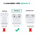 thumbnail image 3 of Funda de silicona para AirPods 3 2021, funda de carga y arnés, 3 of 3