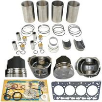 V3300 Engine Overhaul Rebuild Kit (No valve set) 12 valves Piston height 83.7mm For Kubota V3300 V3300-DI Engine M6800 M8200 M9000 Tractor Bobcat S220 S250 S300 T250 T320 Loader 1C010-21113