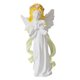 thumbnail image 1 of Escultura de resina de niña rezando, estatua de ángel rezando, figuras de querubín para Navidad Verde 145x113x30cm, 1 of 9