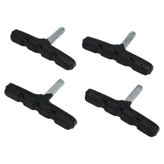 Fule 4/8pcs 70mm Brake Pads Silent Rubber Blocks V-Brake Shoes System Bike Parts Cycling Safety Blocks Mountain Bicycle Accessories