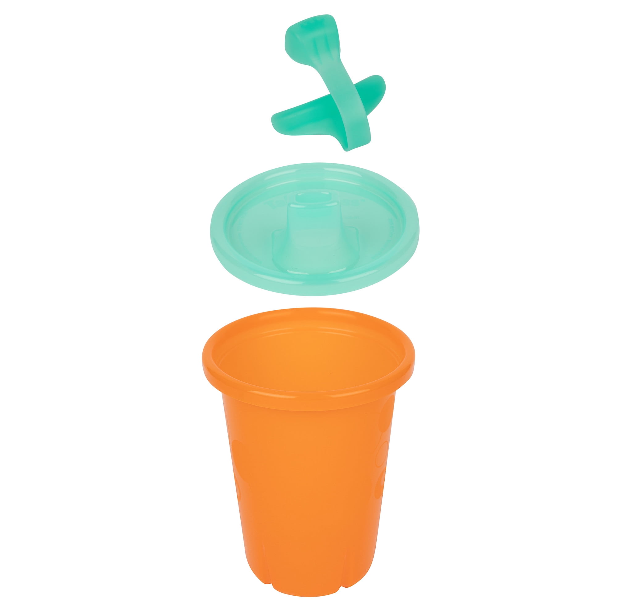 (2 pack) Take & Toss Sippy Cups, 10 oz  Toddler Cups – 4 Pack