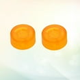 thumbnail image 3 of 2PCS Electric Guitar Effect Pedal Foot Nail Amplifiers Candy Color Foot Switch Toppers Knob Accessories(Orange), 3 of 8