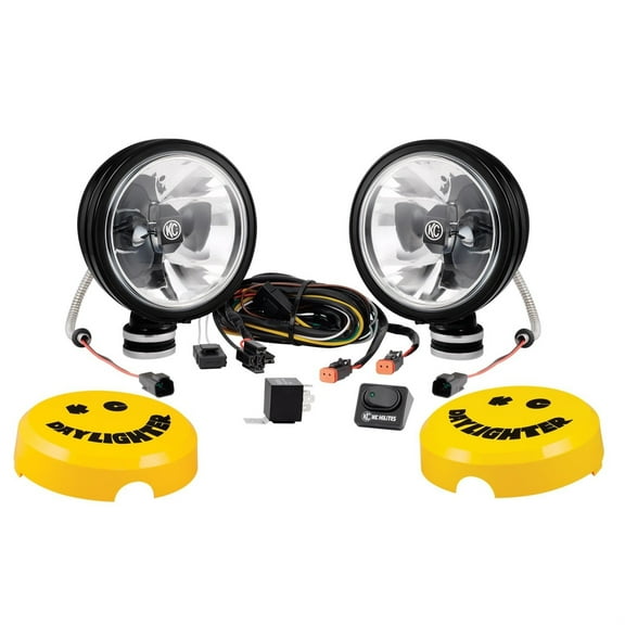 KC HiLiTES 651 6 Inch Gravity LED Pair G6 Daylighter Vehicle Spot Light System