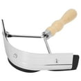 Efficient Grooming Tool for Stable Cleanup & Farm Use WoodHandled Non