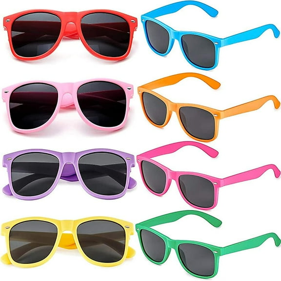 Wholesale Unisex 80's Retro Style Bulk Promotion Sunglasses For Party Favors