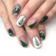 thumbnail image 4 of Uñas postizas a presión, regalo para mujer. Paquete de 24 uñas postizas cortas navideñas para pegar. Cobertura total con pegamento., 4 of 5