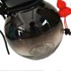 thumbnail image 2 of 700ml Water Bottle, Large Capacity, Eye-catching, Fun, Portable, Safe, Chinese Retro Style, for Daily Use, Fitness, Black, 2 of 4