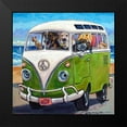 thumbnail image 2 of Townsend, CR 12x12 Black Modern Framed Museum Art Print Titled - Hang Loose, 2 of 5