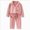 C390--Pink, variant on 3-4 Years Girls Kids Pjs Baby Pajamas Set Shirt and Pants Toddler Pjs Long Sleeve Sleepwear Children's Thermal Underwear Set Home Wear Baby's Clothing Gray