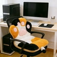 thumbnail image 4 of ERK 1Pcs Adorable Cat Cushion With Memory Foam Non Slip Base Cute Gaming & Desk Pad For Back Support Home, 4 of 5