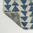 thumbnail image 5 of JONATHAN Y MOROCCAN HYPE 3 x 5 Area Rug, Aisha Moroccan Triangle Geometric - Cream/Navy, MOH206D-3, 5 of 8