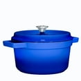 thumbnail image 1 of Bruntmor Enameled Cast Iron Dutch Oven Casserole Dish 65 Quart Large Loop, 1 of 8