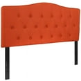 thumbnail image 2 of Flash Furniture Cambridge Tufted Upholstered Headboard, Full, Orange, 2 of 2