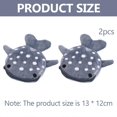 thumbnail image 3 of Pack of 2 Cute Whale Plush Coin Purse Cartoon Coin Pouch Zippered Mouth Headphones Wallet Small Items Bag Change Purse, 3 of 4