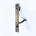 thumbnail image 1 of HSHDLDF Pocket Door Edge Pull Professional Stainless Steel 304 4" Hidden Door Handle Flush Mount Pocket Door Hardware for Pocket Sliding Door Spring Loaded (2 Antique Bronze), 1 of 5