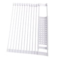 thumbnail image 3 of GUOOL Multipurpose Roll up Dish Drying Rack for Utensils Fruits Kitchen Counter Gray S Gray S White, 3 of 9
