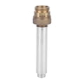 thumbnail image 1 of Stainless Steel Fountain Sprinkler Swimming Pool Spa Sprayer Water Nozzle Male Thread G1in, 1 of 6