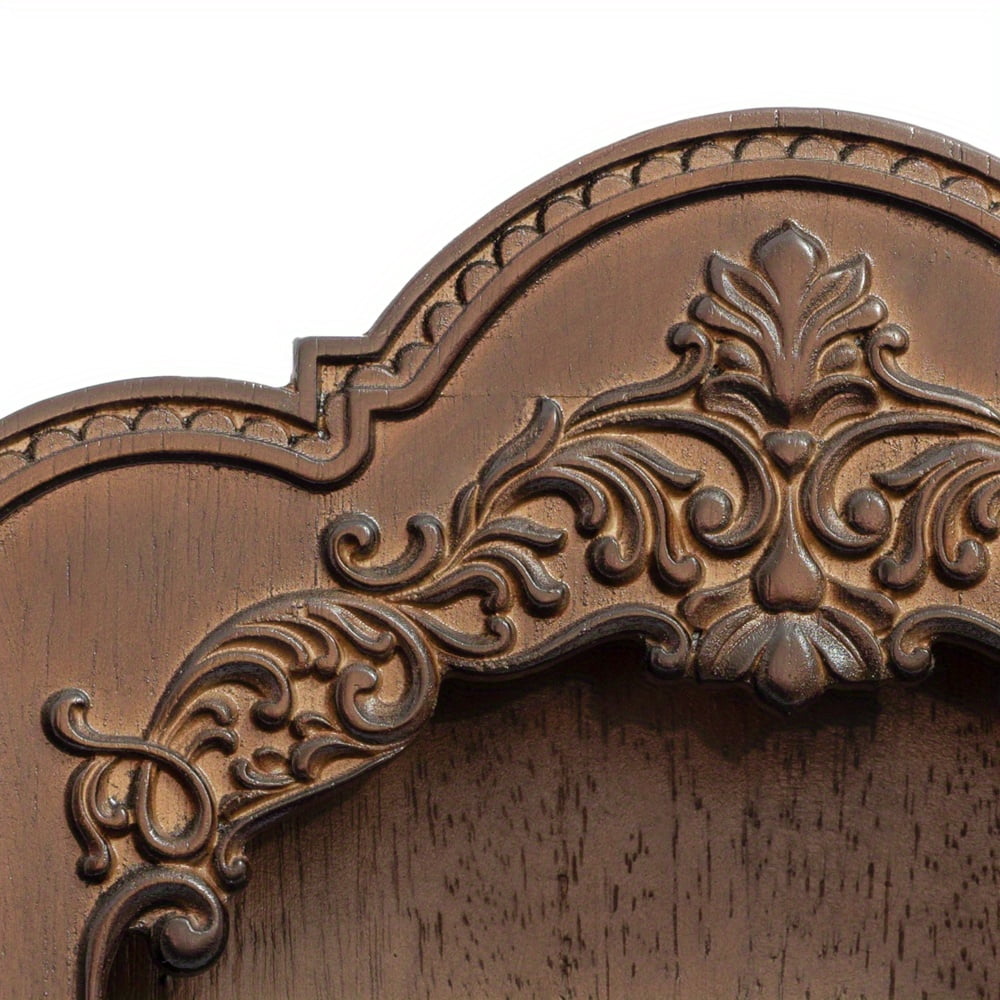 Solid Wood Relief Storage Shelf, Wooden Aromatherapy Perfume Decor Wall-mounted Organizer, French Vintage Carved Wall Cabinet, Small Jewelry Hanging Rack