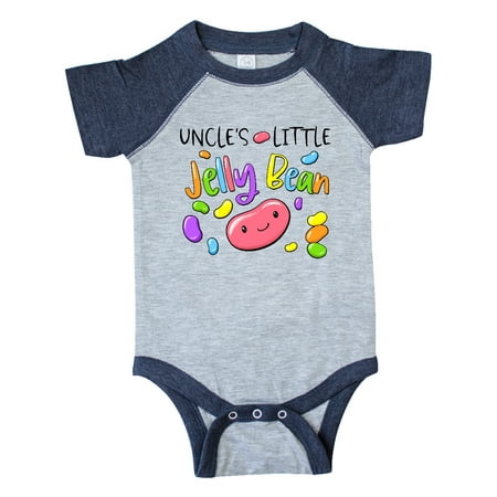 

Inktastic Uncle s Little Jellybean Cute Easter Candy Gift Baby Boy or Baby Girl Bodysuit