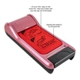 thumbnail image 3 of Miumaeov Shoe Film Machine Automatic Shoe Cover Dispenser Portable Disposable Overshoe Dispenser with 1 Roll of Film for Home Office Pink, 3 of 15