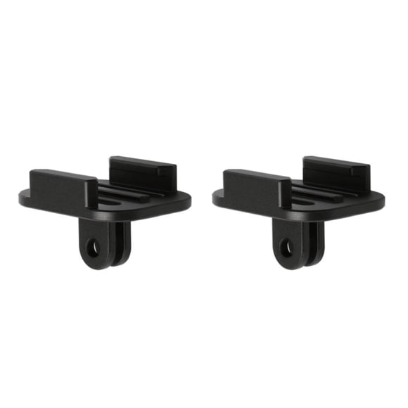 Adaptador de base de montaje Injueey de Aleación de aluminio para GoPro Insta360 2piezas Tipo 1